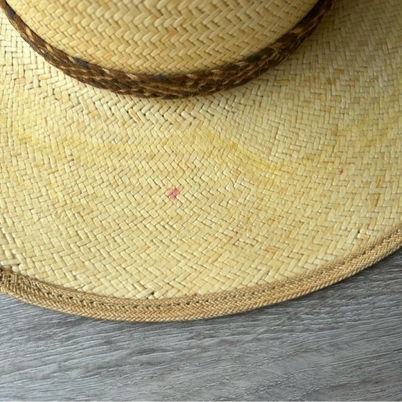 SMITHBILT Straw Woven Cowboy Hat Made in Canada - Picture 13 of 13